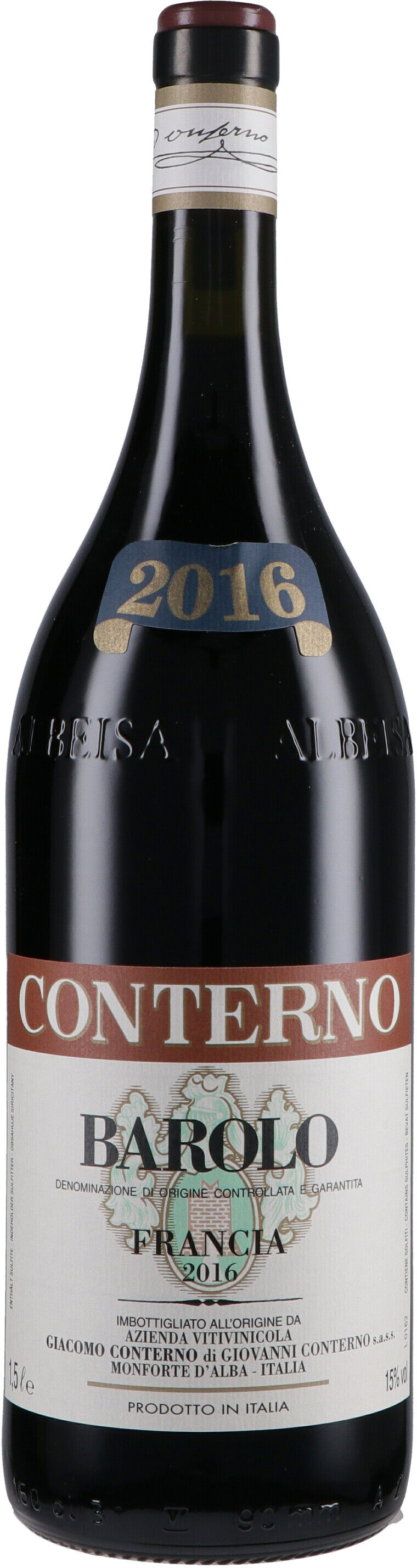 Giacomo Conterno Barolo Docg Francia 2016 Jeroboam