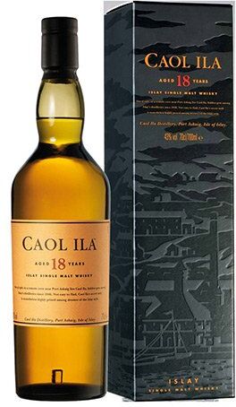 Caol Ila Scotch Whisky Single Malt 18 Yo