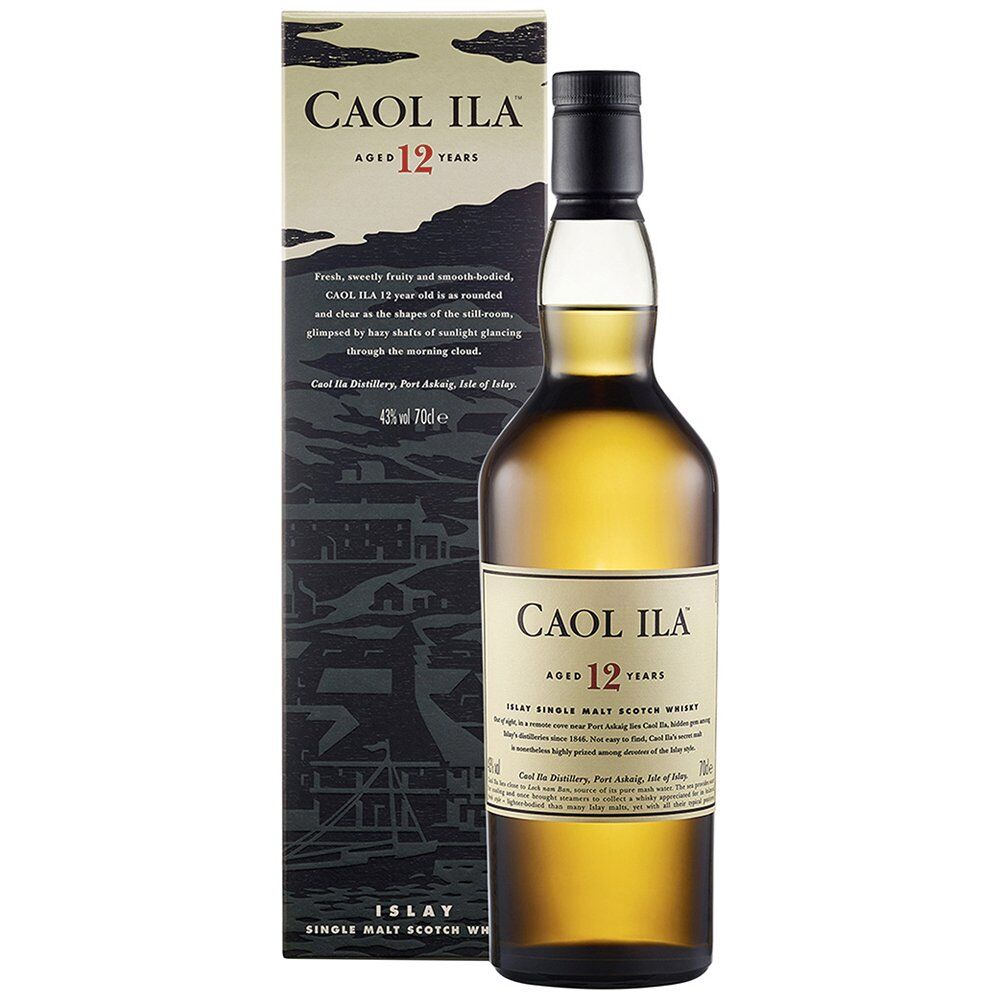 Caol Ila Scotch Whisky Single Malt 12 Yo
