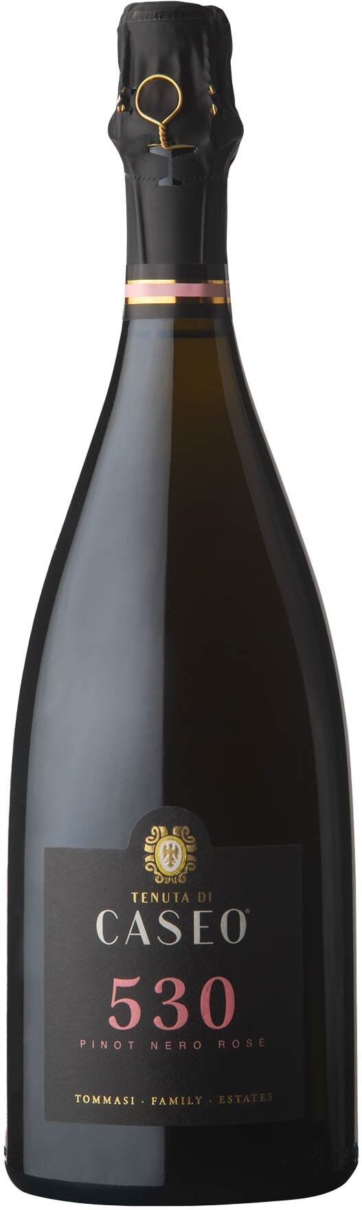 Caseo Spumante Metodo Classico Rosé Brut 530 Pinot Nero 2017