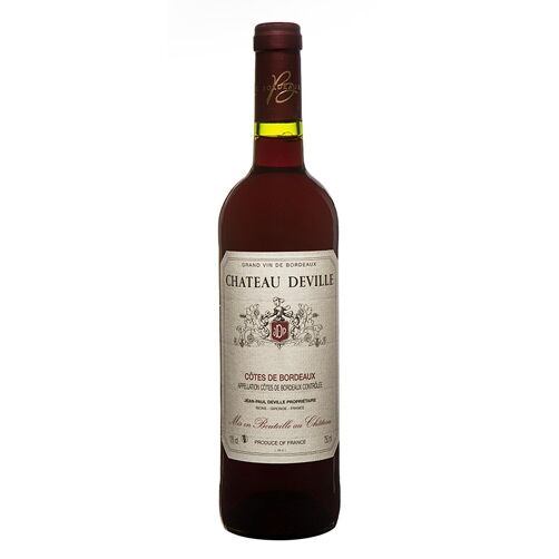 Côtes De Bordeaux Aoc Château Deville Rouge 2019