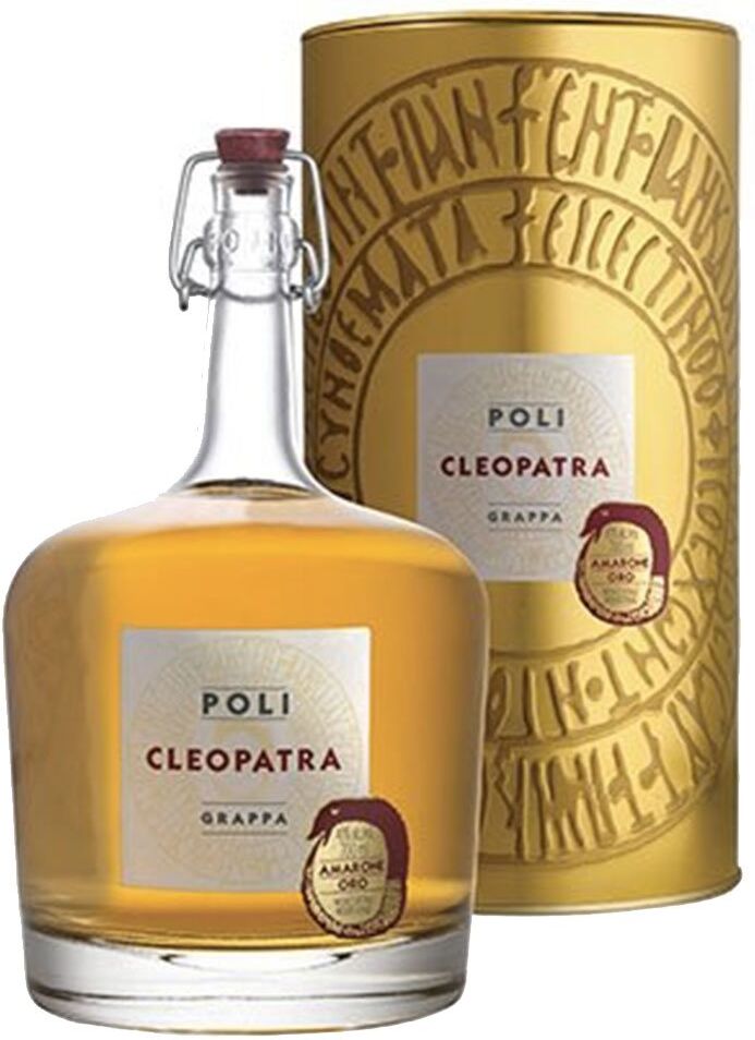 Grappa Di Amarone Cleopatra Amarone Oro   Jacopo Poli  0.7l