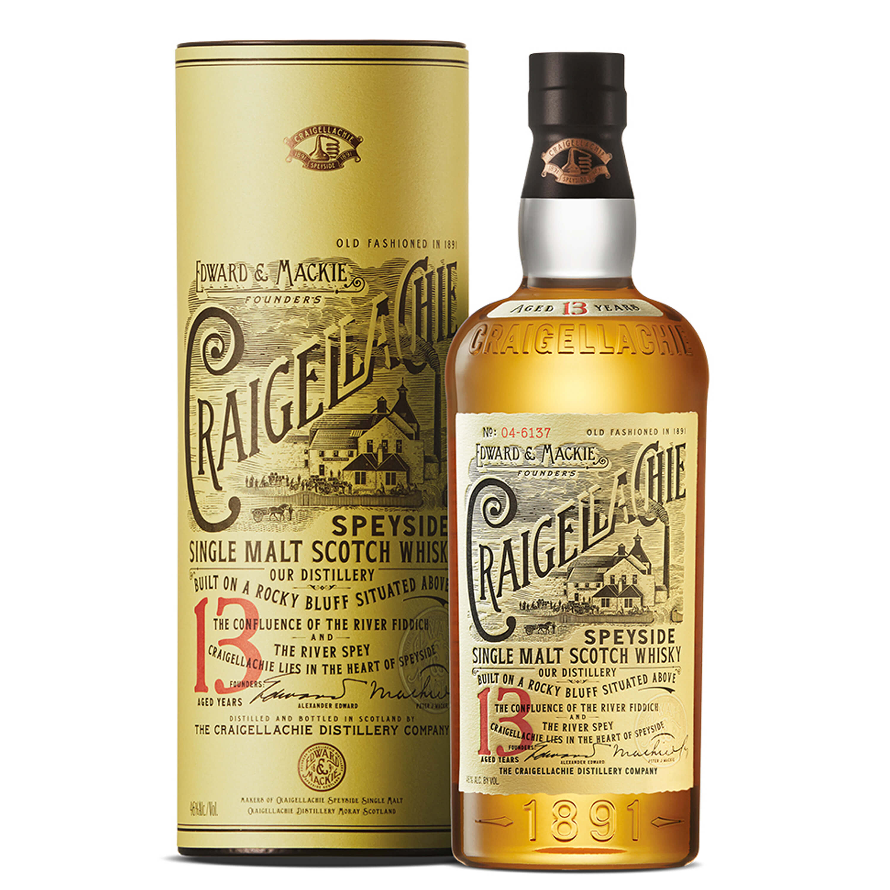 Speyside Single Malt Scotch Whisky “13 Years Old”   Craigellachie  0.7l