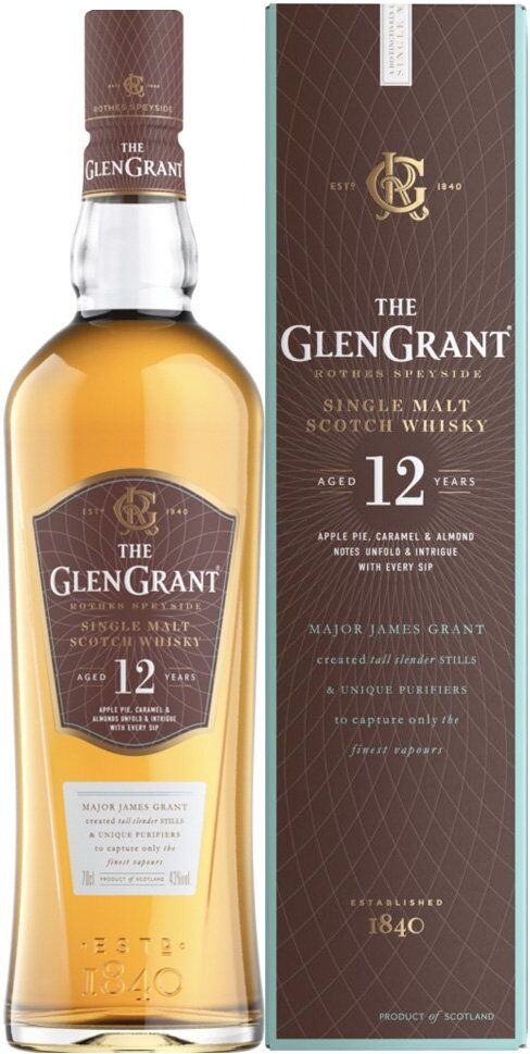 Speyside Single Malt Scotch Whisky 12 Years Old   The Glen Grant  Signatory Vintage  0.7l