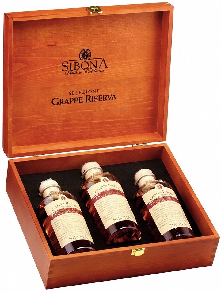 Grappa Di Barolo   Grappa Di Barbera   Grappa Di Barbaresco   Sibona  0.5l