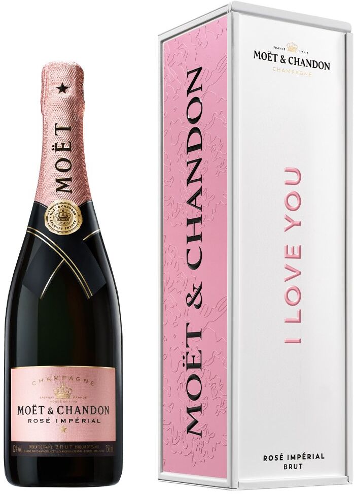 Moët & Chandon Champagne Brut Rosé Impérial I Love You