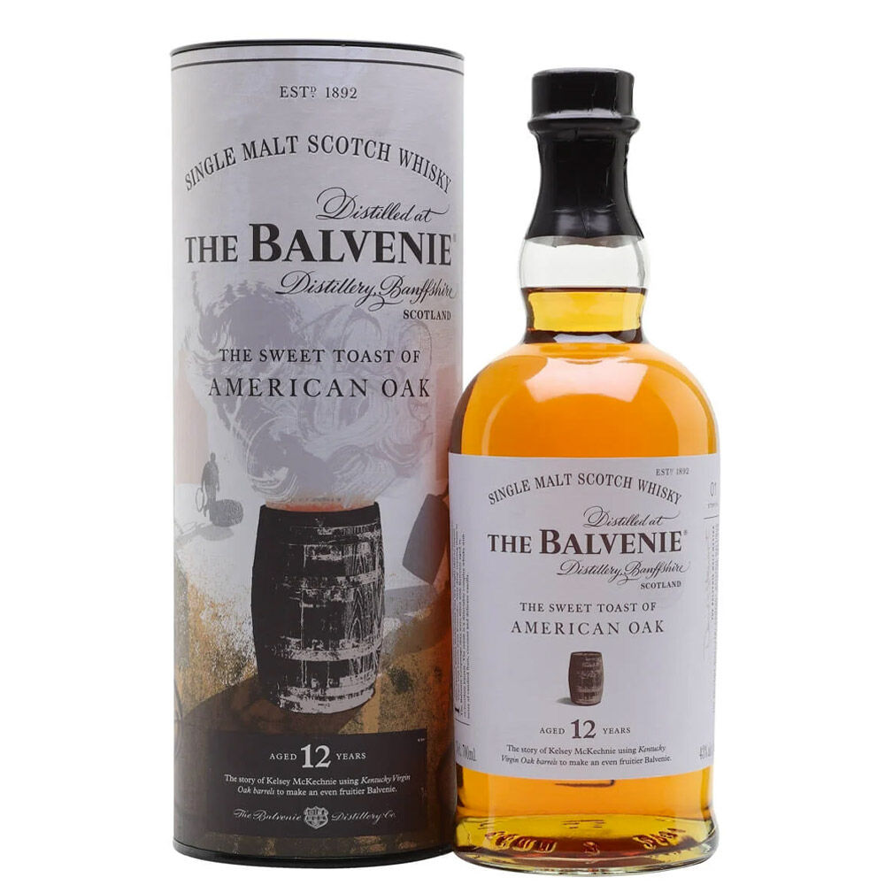 The Balvenie Speyside Single Malt Scotch Whisky 12 Years Old The Sweet Toast Of American Oak