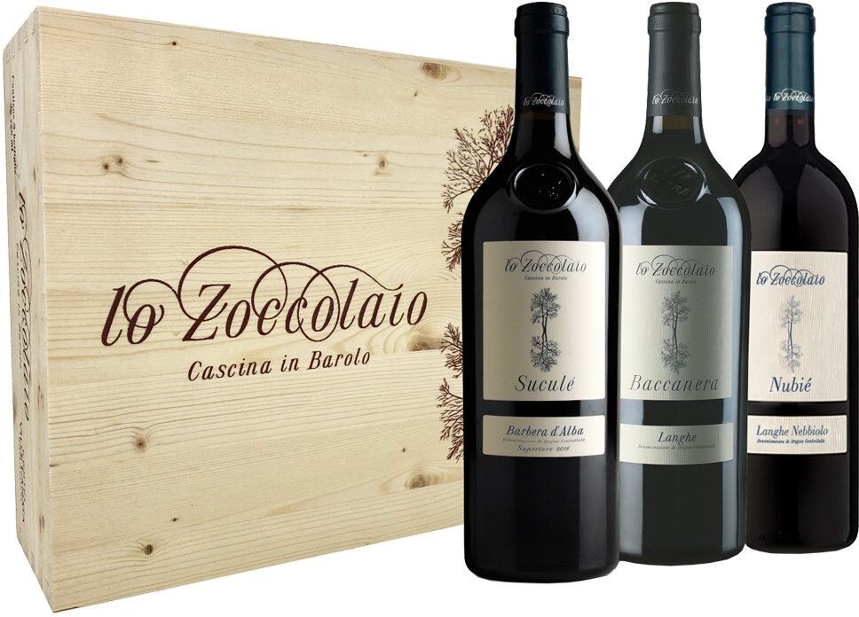 Lo Zoccolaio Langhe Doc “baccanera” 2020   Barbera D Alba Doc Suculé 2020   Nebbiolo D Alba Doc Nubiè 2021