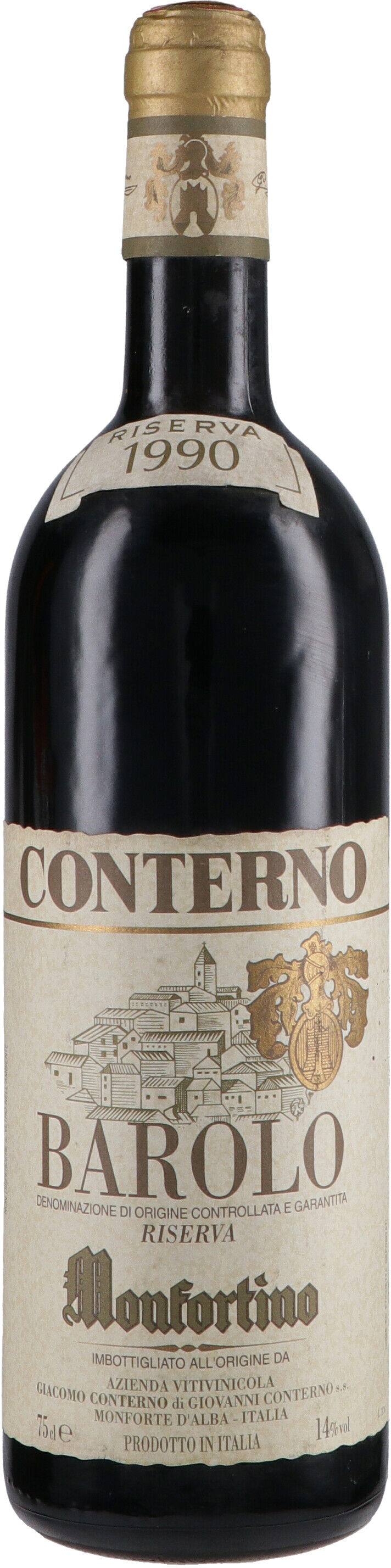 Giacomo Conterno Barolo Riserva Docg Monfortino 1990