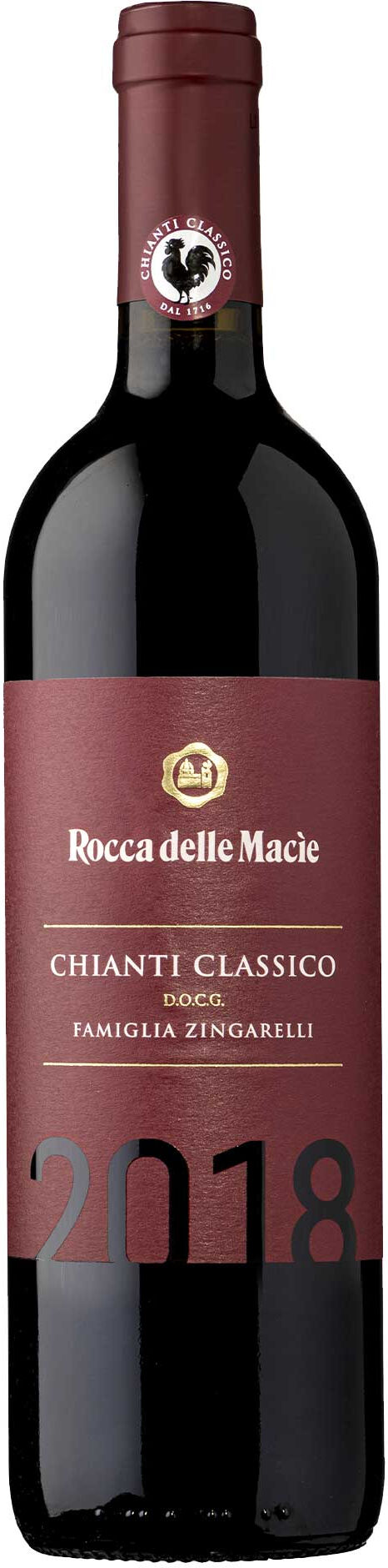 Rocca delle Macìe Chianti Classico Docg Famiglia Zingarelli 2018