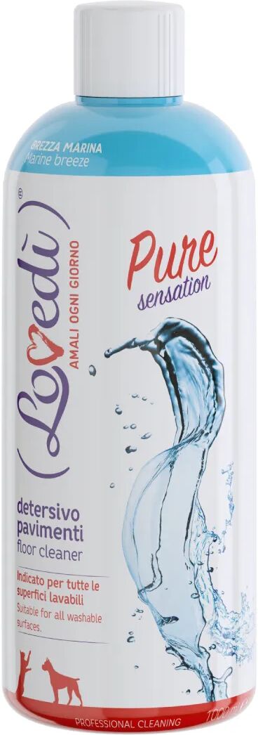 lovedi detersivo pavimenti pure sensation brezza marina 1l