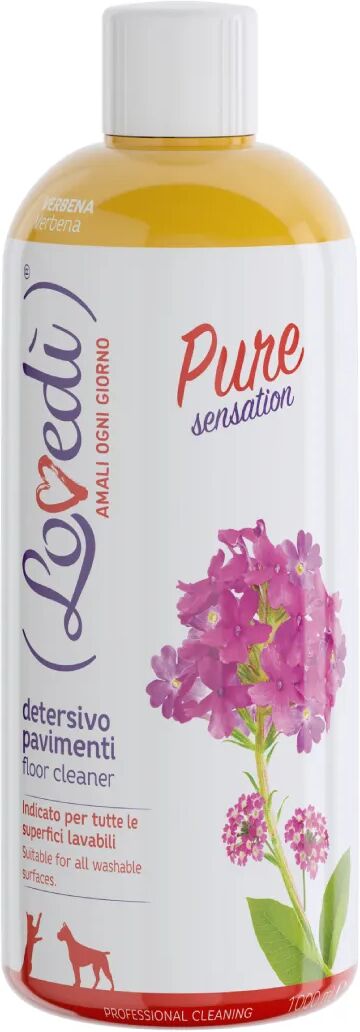 lovedi detersivo pavimenti pure sensation verbena 1l