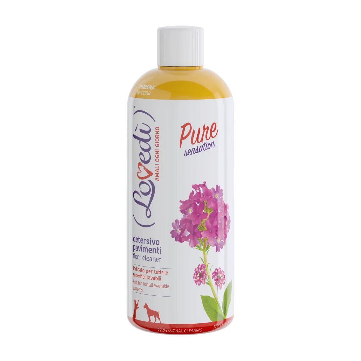 LOVEDI Detersivo Pavimenti Pure Sensation Verbena 1L