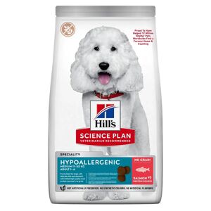 HILLS Hill's Science Plan Hypoallergenic Adult Medium alimento secco per cani al Salmone 14KG