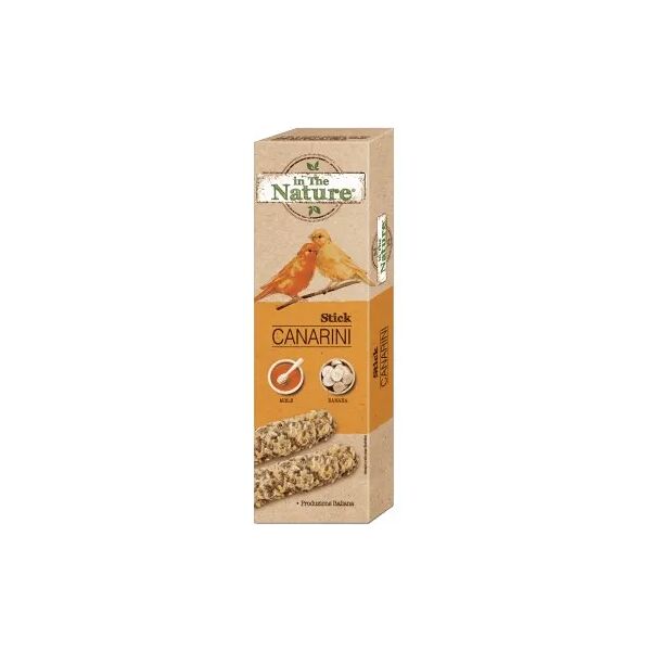 in the nature canarini sticks miele e banana 60g