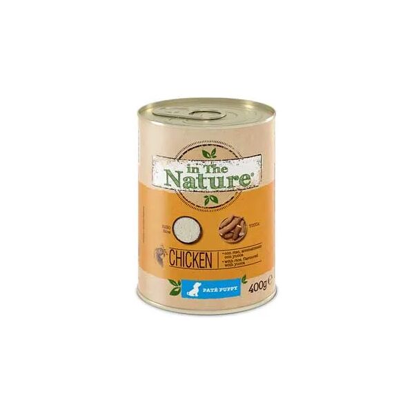 in the nature puppy lattina 400g pollo con riso e yucca