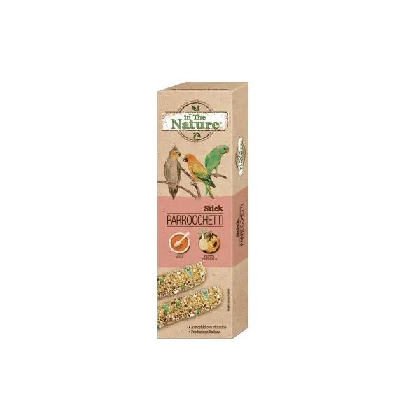 in the nature parrocchetti sticks miele e frutta 150g