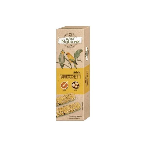 in the nature parrocchetti sticks miele e uova 150g