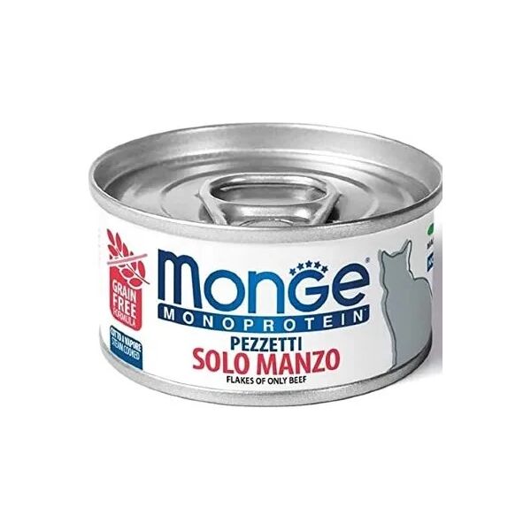 monge monoprotein cat lattina multipack 24x80g manzo