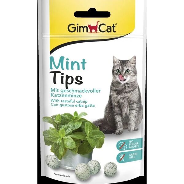 gimcat snack mint tips 40g