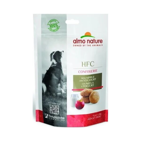 almo nature hfc confiserie mela e yogurt 60g