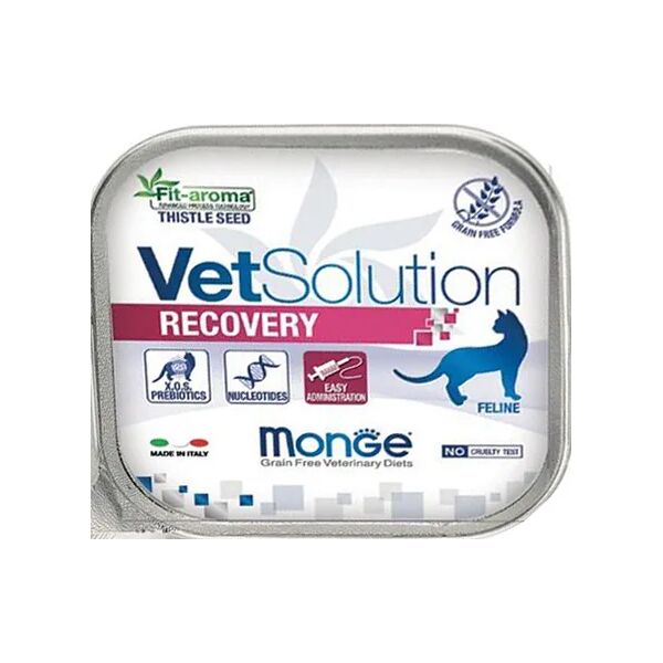 monge vet gatto vaschetta recovery 100g