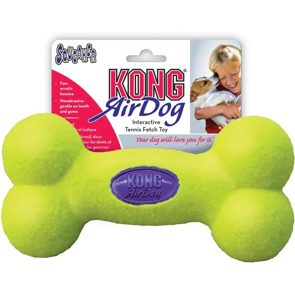 kong airdog squeaker bone medio m