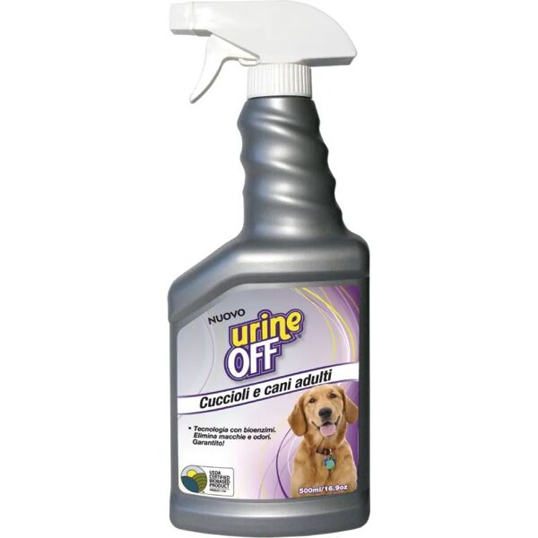 urine off spray per cuccioli e cani adulti 500ml