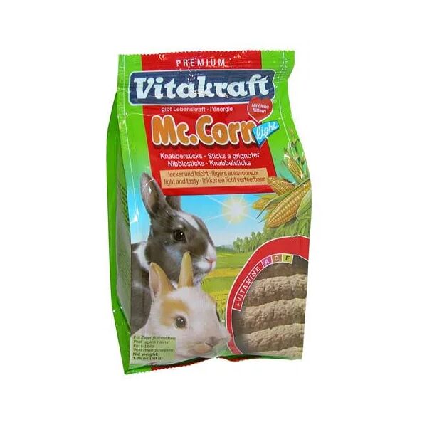 vitakraft roditori mc corn light spuntino mais 50g