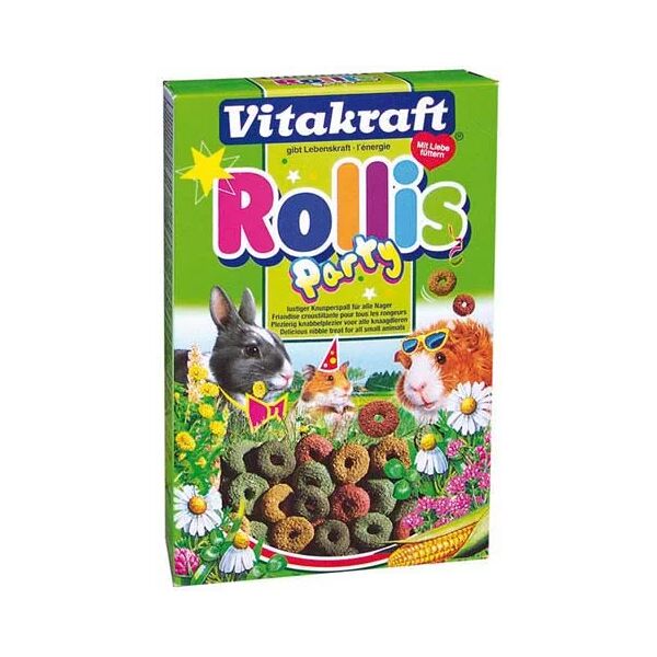 vitakraft roditori rollis party 500g