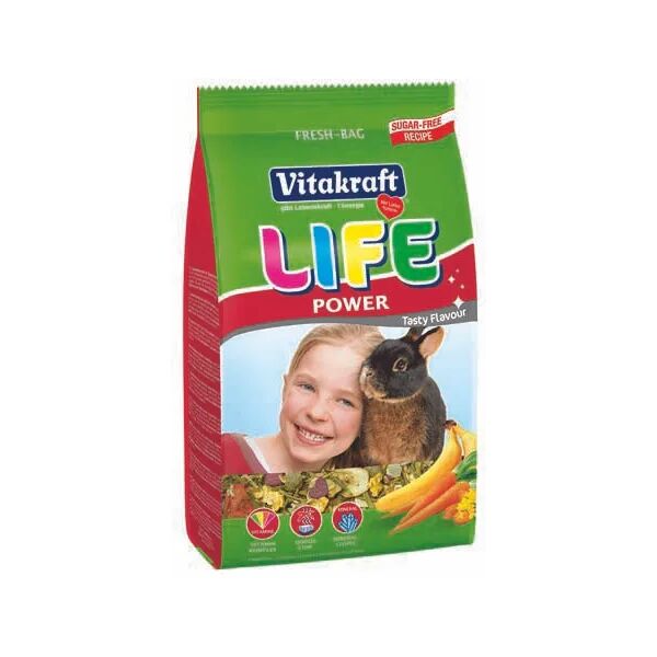 vitakraft life power conigli 600g