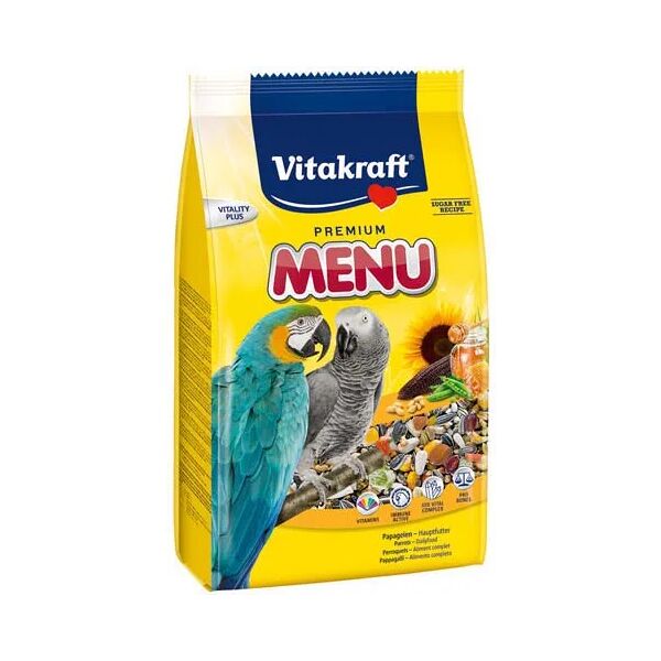 vitakraft menu pappagalli 3kg