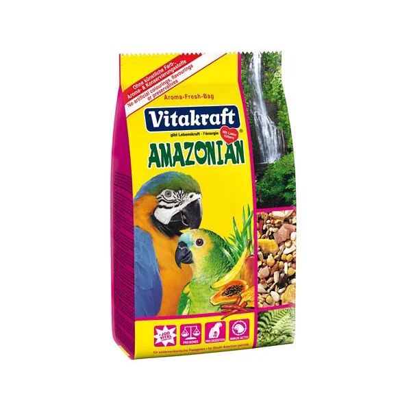 vitakraft amazonian pappagalli 750g