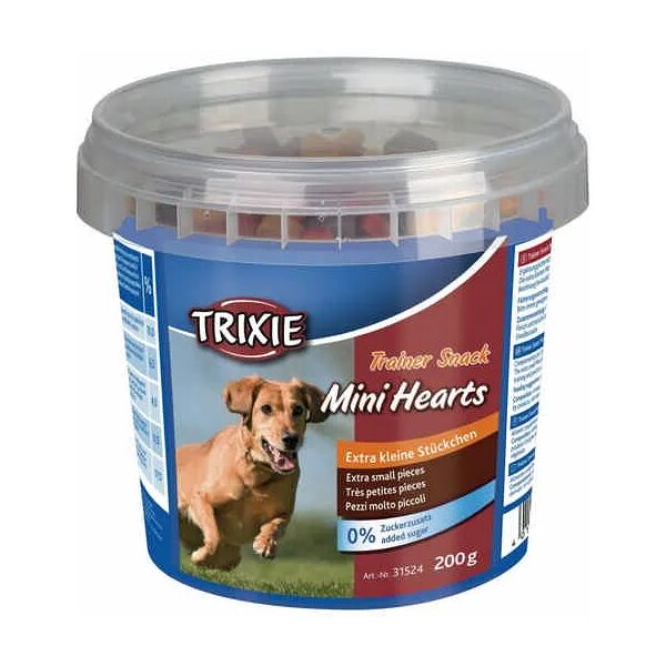 trixie cane snack mini hearts 200g