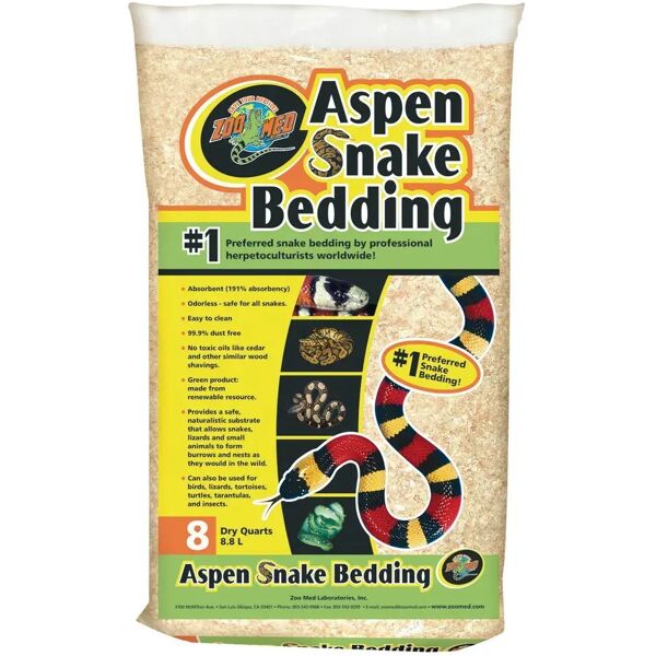 croci lettiera serpenti aspen bedding 26.4l