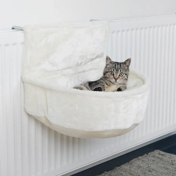 trixie gatto amaca radiatori sacco bianco cm.45