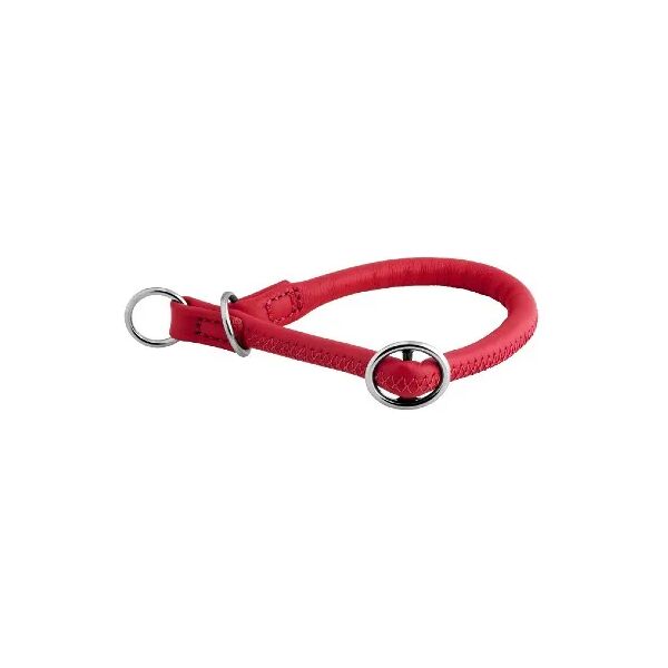 pet around you collare tubolare vogue  semistrozzo rosso l