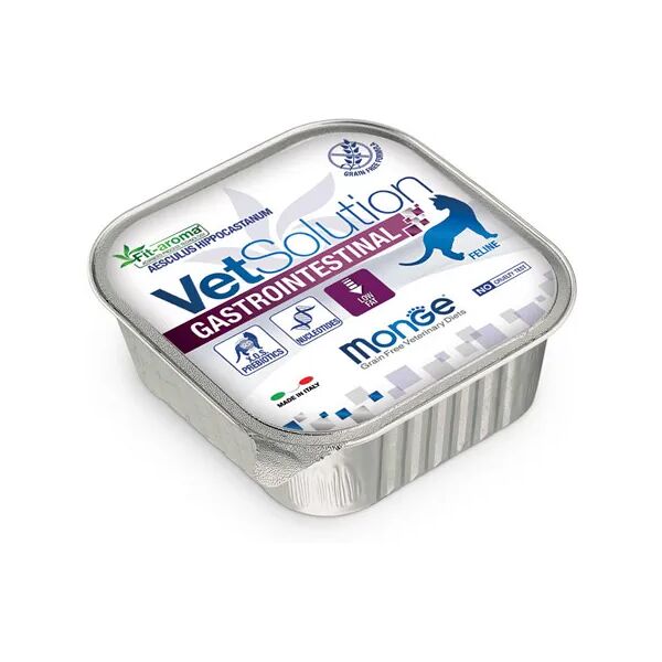 monge vet gatto vaschetta gastrointestinal 100g