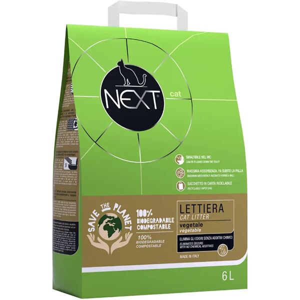 next cat lettiera vegetale 6l