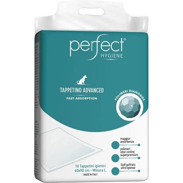 perfect tappetini advanced hygiene 10pz cm.60x90