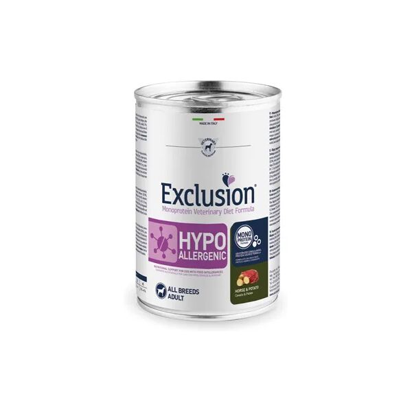 exclusion hypoallergenic cavallo e patate 400g