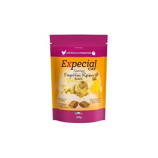 expecial cat fagottini pollo e pomodoro big pack 300g 300g