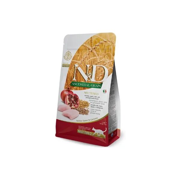 n&d ancestral gatto neutered pollo melograno 1.5kg