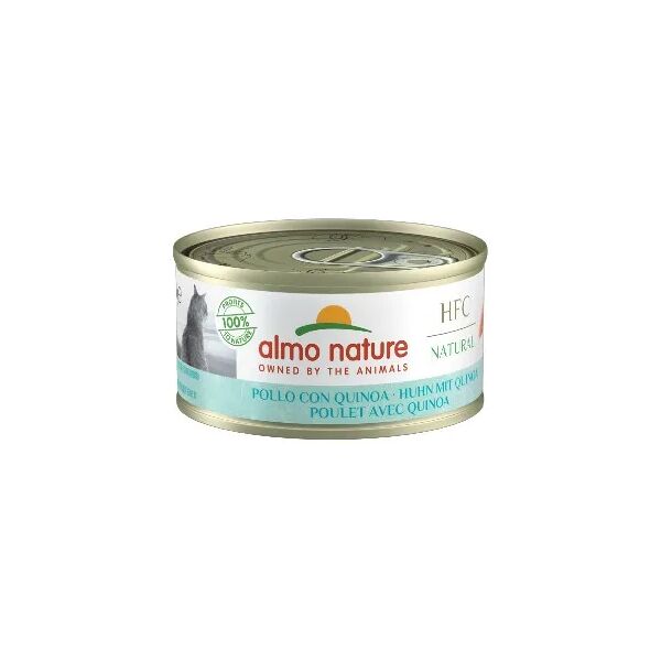 almo nature hfc natural lattina multipack 24x70g pollo con quinoa