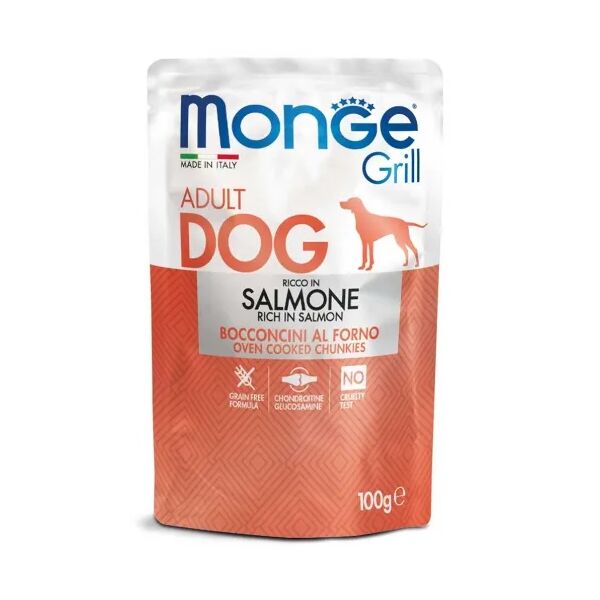 monge grill dog busta multipack 24x100g salmone