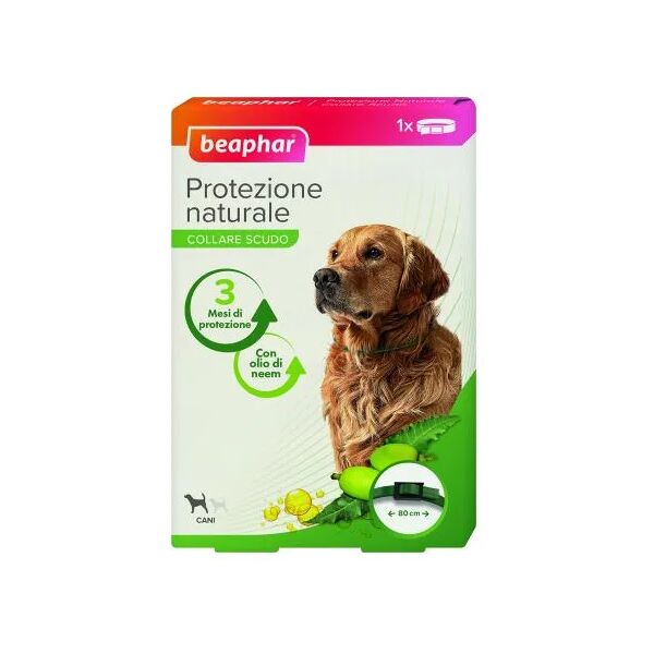 beaphar collare antiparassitario a protezione naturale per cani grandi 80cm