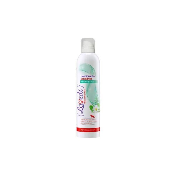 lovedi deodorante lucidante spray muschio bianco 300ml