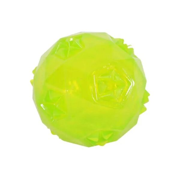 lovedi gioco cane palla tpr con rimbalzo verde cm.7.5