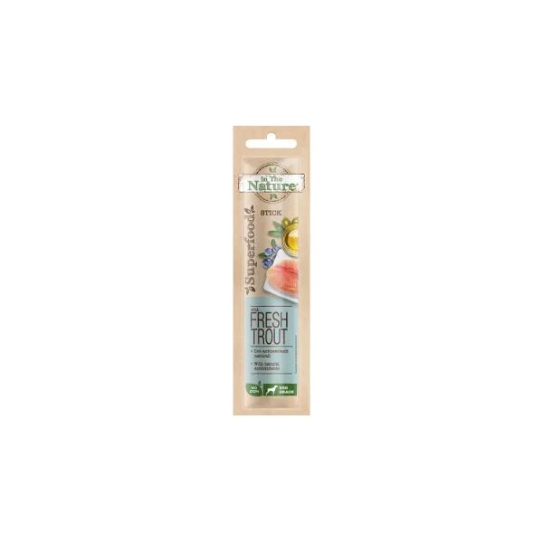 in the nature dog snack stick trota e mirtillo 10g 10g