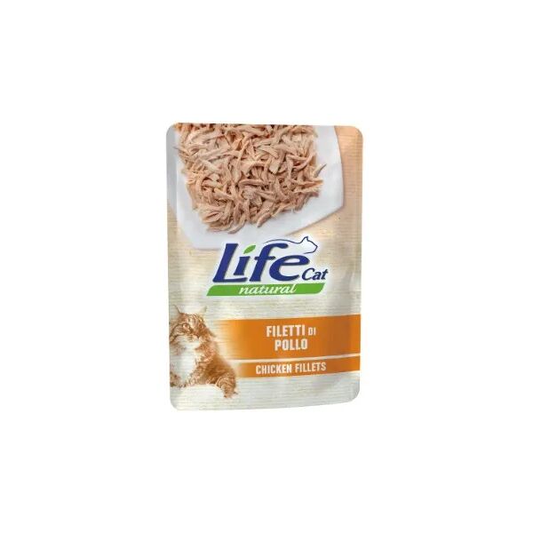 life pet care natural cat busta multipack 30x70g pollo